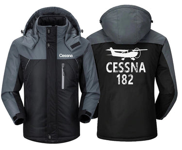 CESSNA 182 DESIGNED WINDBREAKER JACKET THE AV8R
